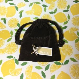 Michael Kors Ring Brilliance Pave Gold Crystal